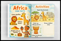 My Little Travel Adventure for Kids - CraftNest - Digital Crafting and Art