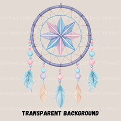 Dreamcatchers Pastel Clipart Bundle - CraftNest - Digital Crafting and Art