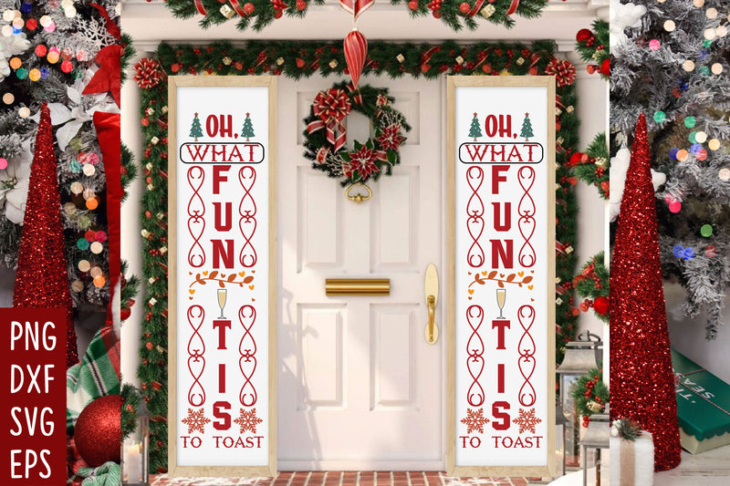 Christmas Porch Sign Bundle - CraftNest - Digital Crafting and Art