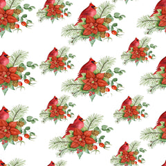 Cardinal Seamless Digital Paper - CraftNest - Digital Crafting and Art