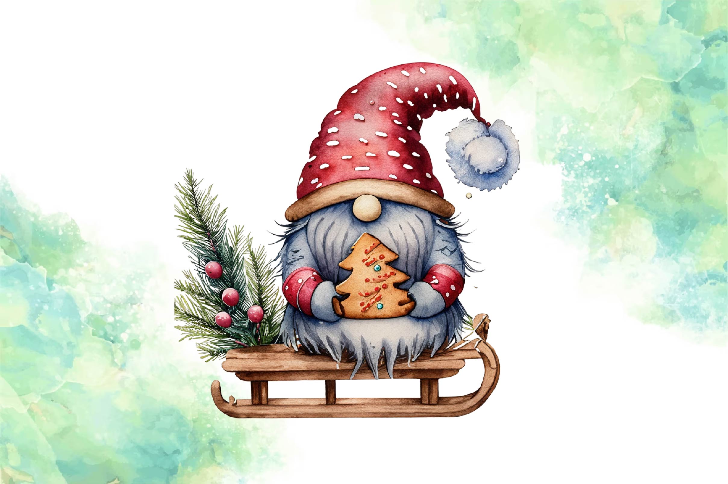 Gnome With Cookies Clipart Bundle - CraftNest - Digital Crafting and Art