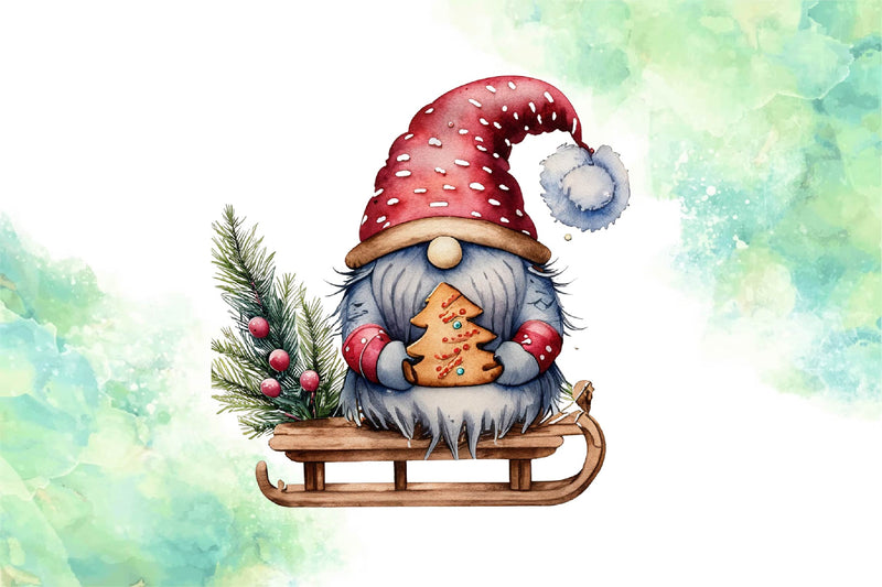 Gnome With Cookies Clipart Bundle - CraftNest - Digital Crafting and Art