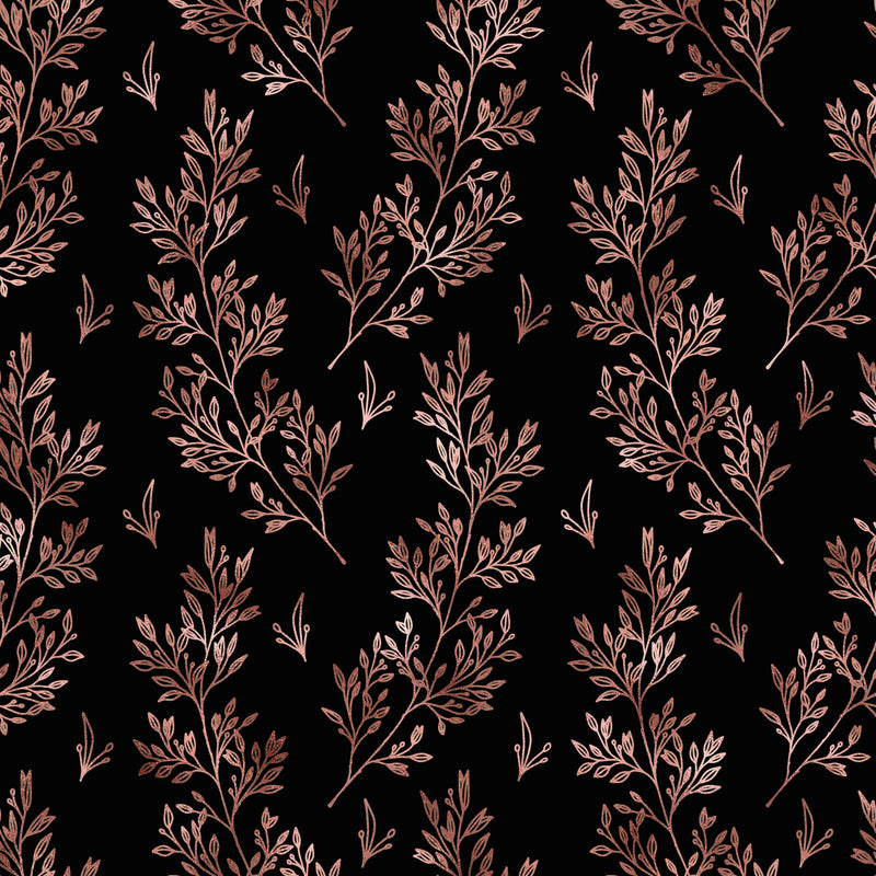 Rose Gold Foil & Black Texture Paper - CraftNest - Digital Crafting and Art