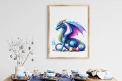 Easter Fantasy Dragon Clipart Bundle - CraftNest - Digital Crafting and Art