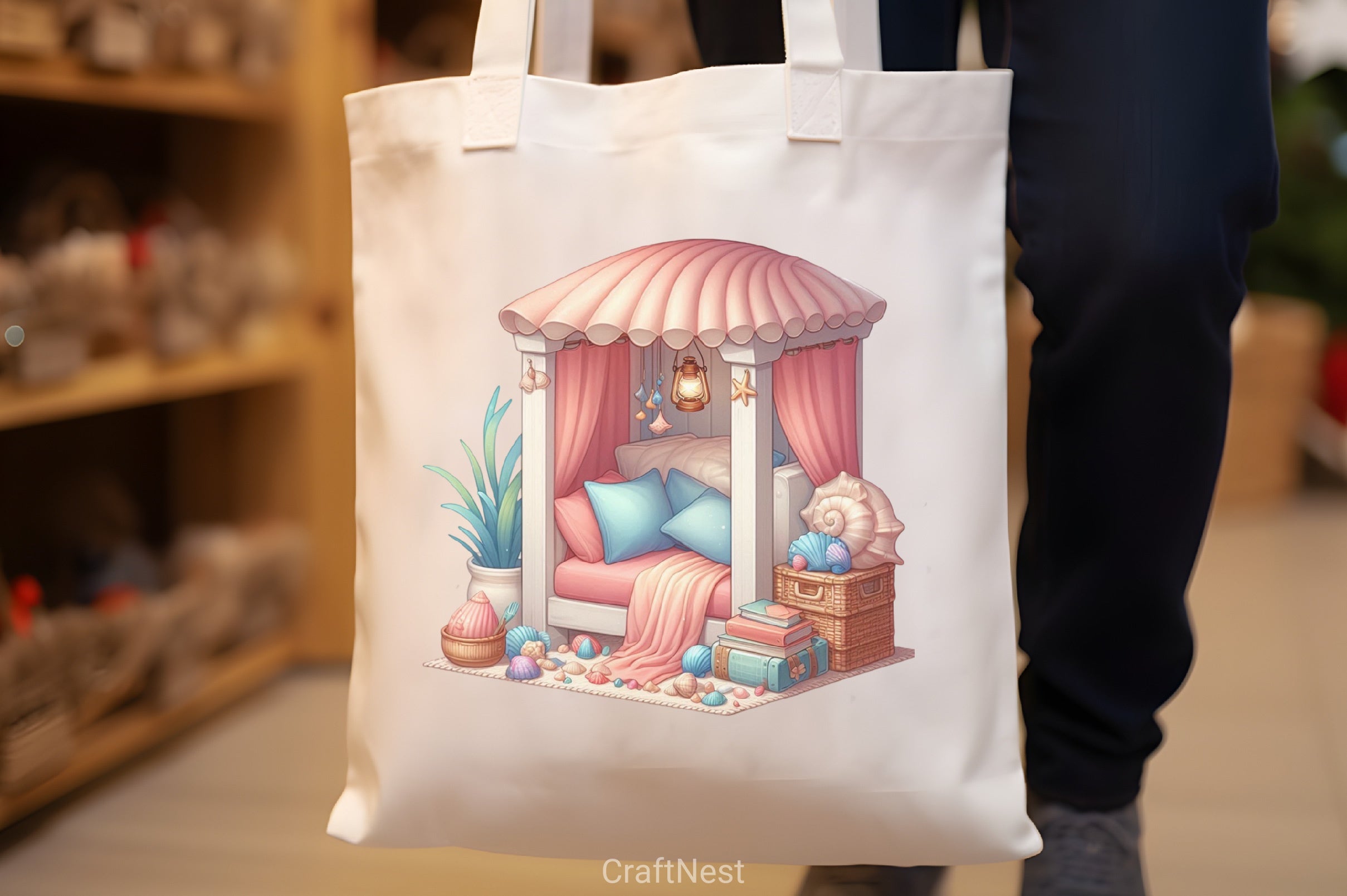 Cozy Seashell Clipart Bundle - CraftNest - Digital Crafting and Art