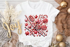 Candy Cane Clipart Bundle 2 - CraftNest - Digital Crafting and Art