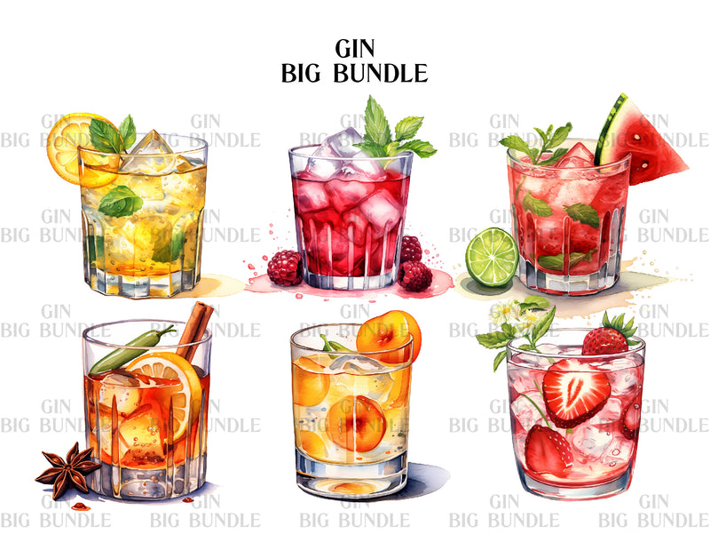 Gin Clipart - CraftNest