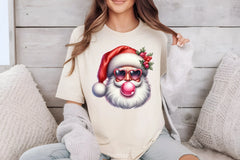 Retro Santa Bubble Clipart Bundle - CraftNest - Digital Crafting and Art