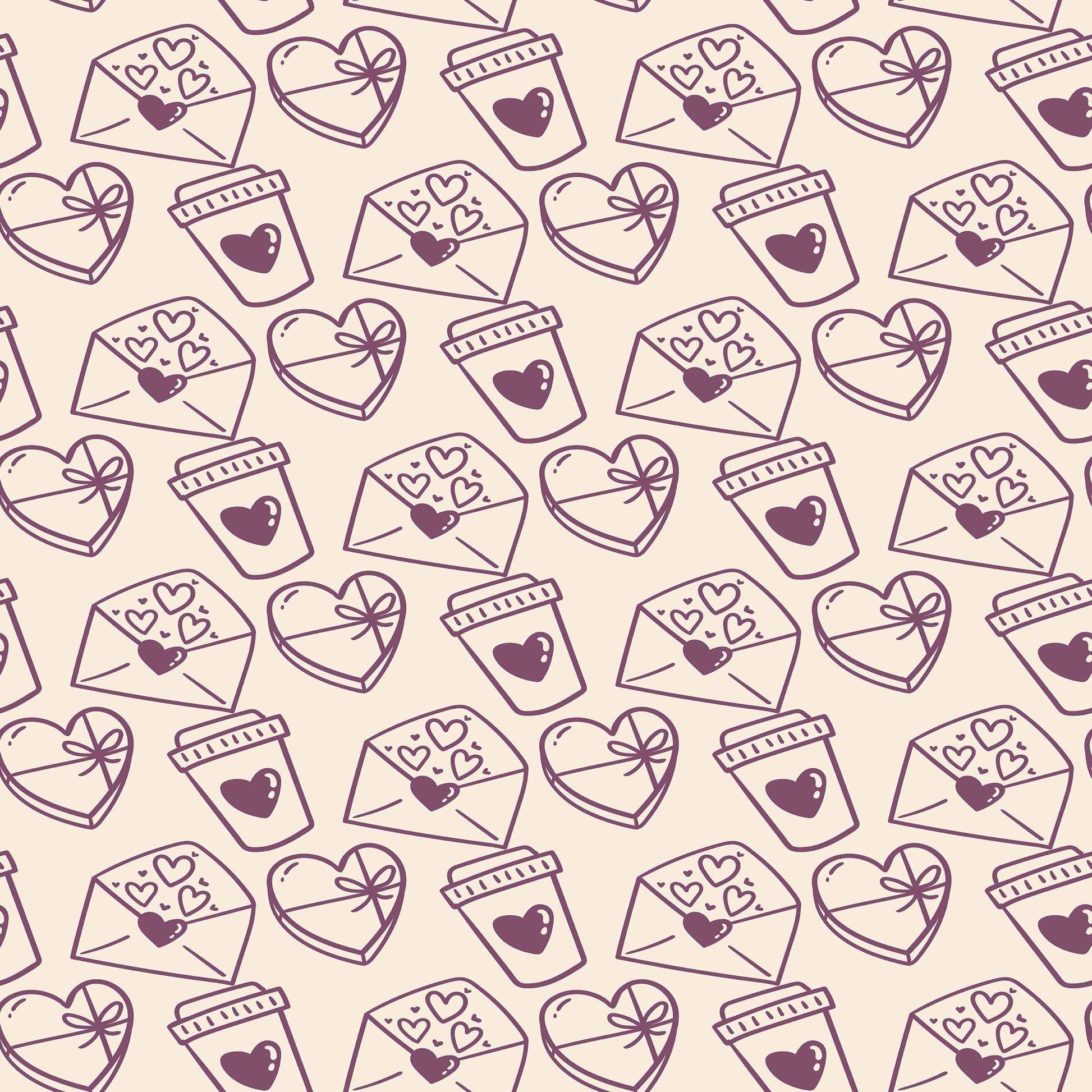 Valentine Sublimation Digital Paper - CraftNest - Digital Crafting and Art