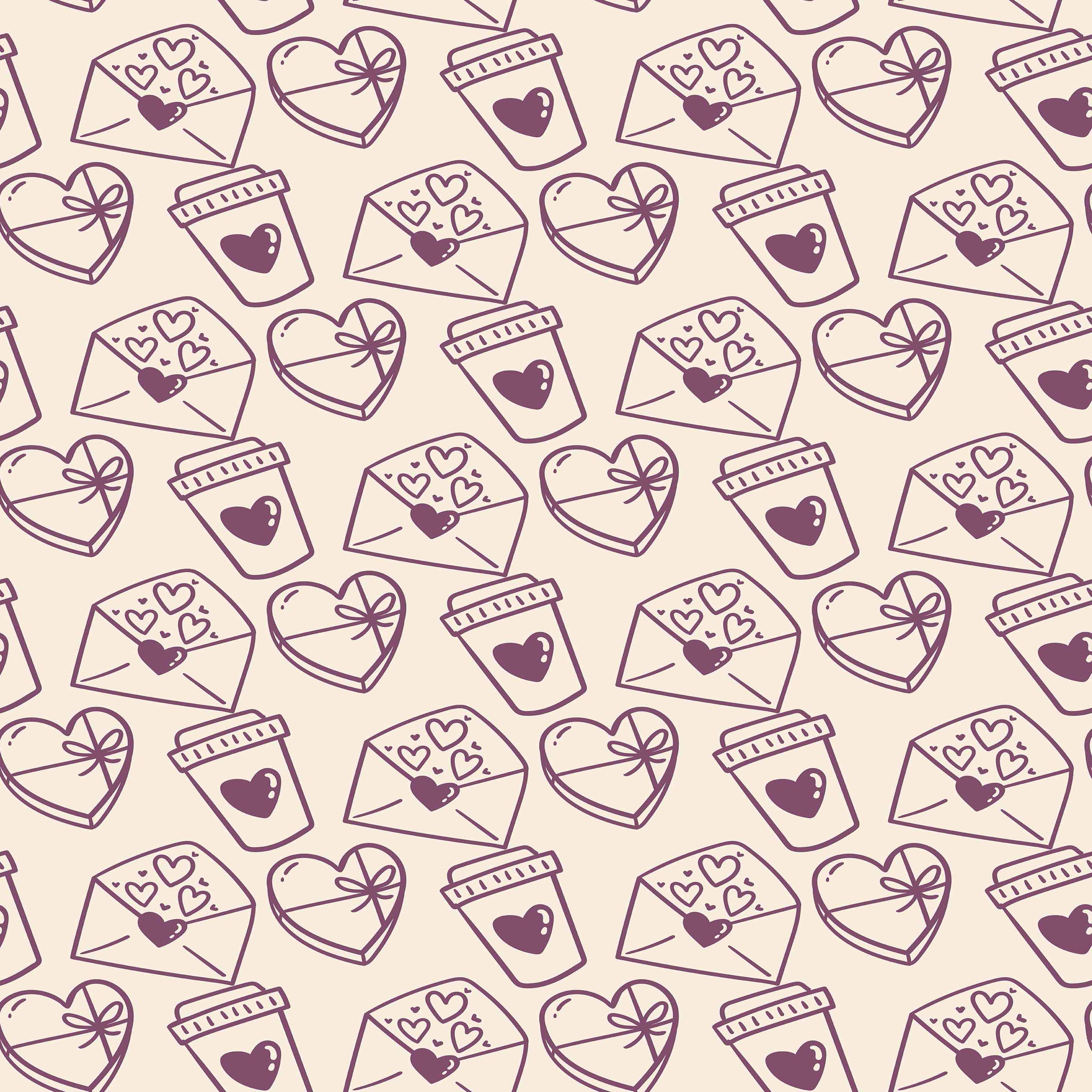 Valentine Sublimation Digital Paper - CraftNest - Digital Crafting and Art