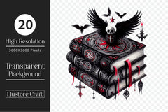 Gothic Fantasy Books Clipart Bundle - CraftNest - Digital Crafting and Art