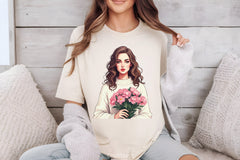 Valentine Girl Clipart Bundle 1 - CraftNest - Digital Crafting and Art