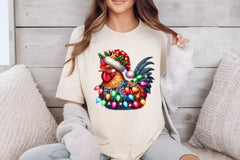 Christmas Chickens Clipart Bundle - CraftNest - Digital Crafting and Art