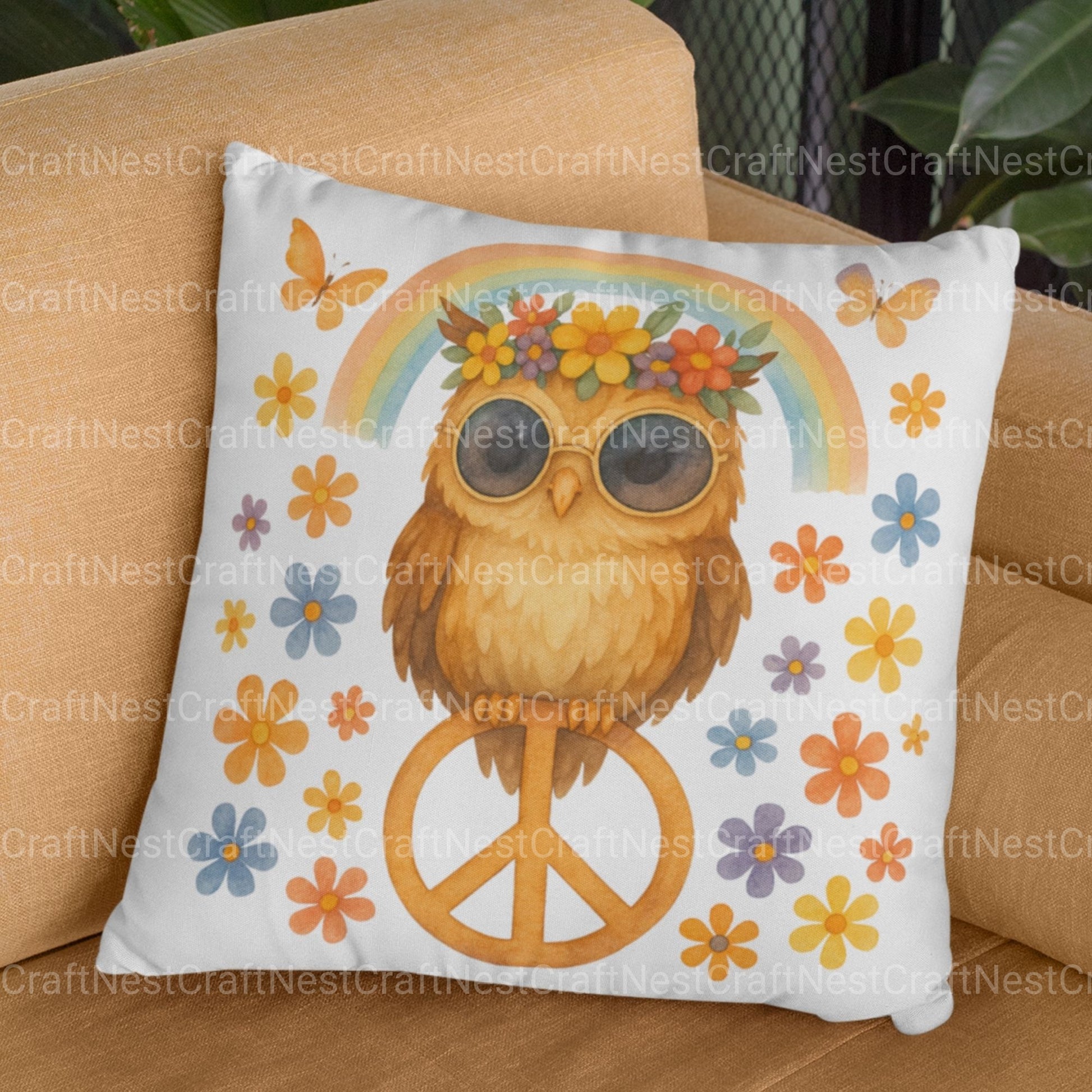 Retro Groovy Clipart Bundle 3 - CraftNest - Digital Crafting and Art