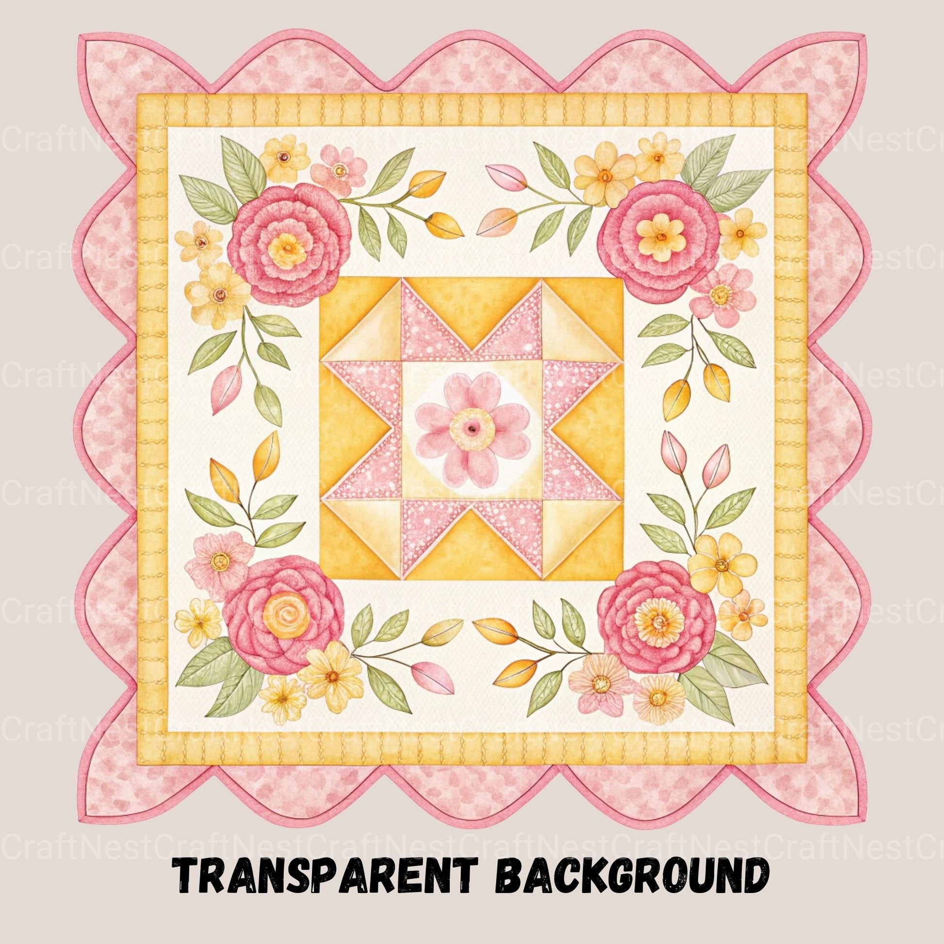 Quilt For Girls Clipart Bundle - CraftNest - Digital Crafting and Art