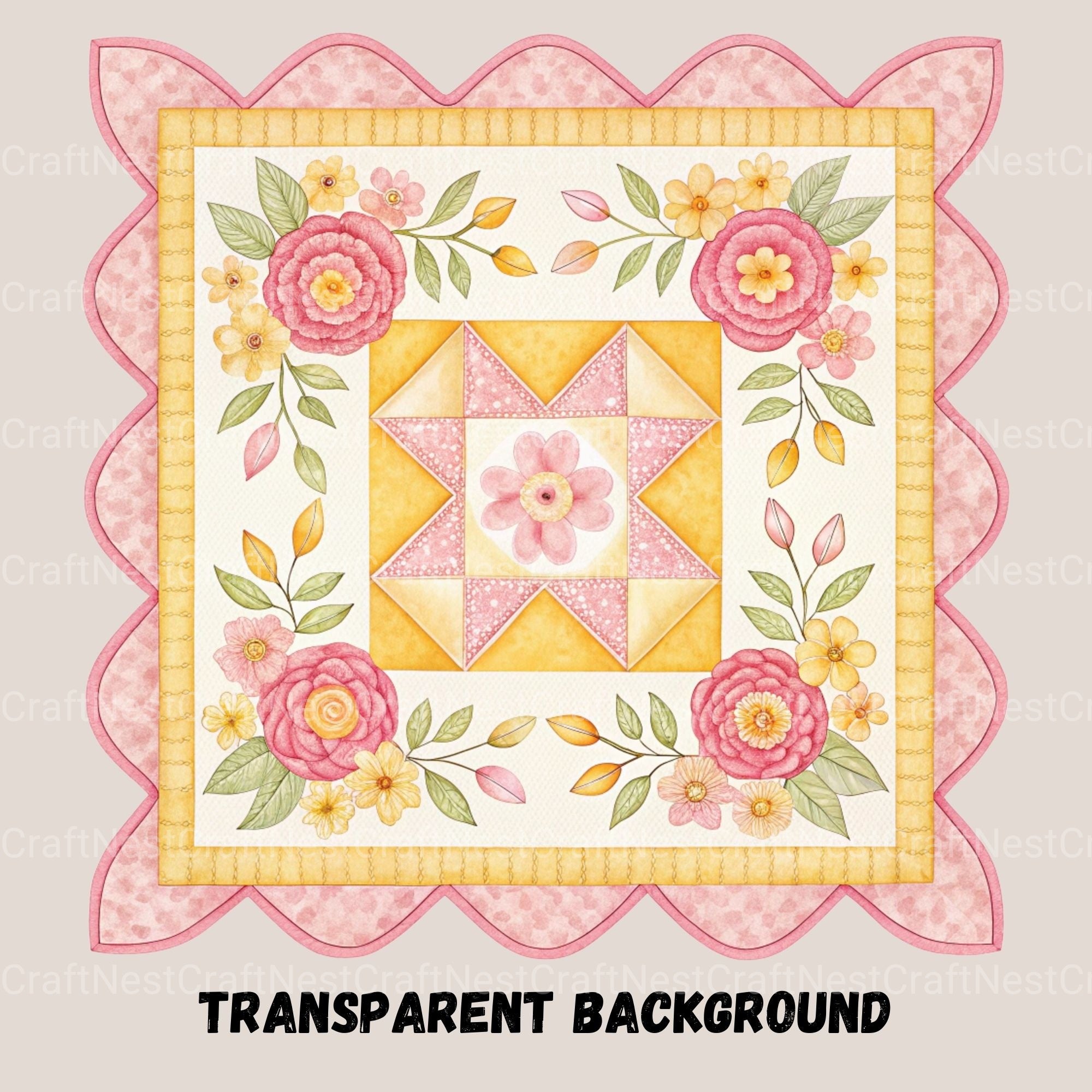 Quilt For Girls Clipart Bundle - CraftNest - Digital Crafting and Art