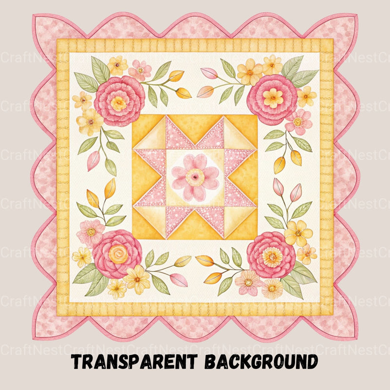 Quilt For Girls Clipart Bundle - CraftNest - Digital Crafting and Art