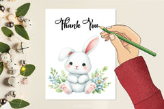 Cute Easter Animals Clipart Bundle - CraftNest - Digital Crafting and Art