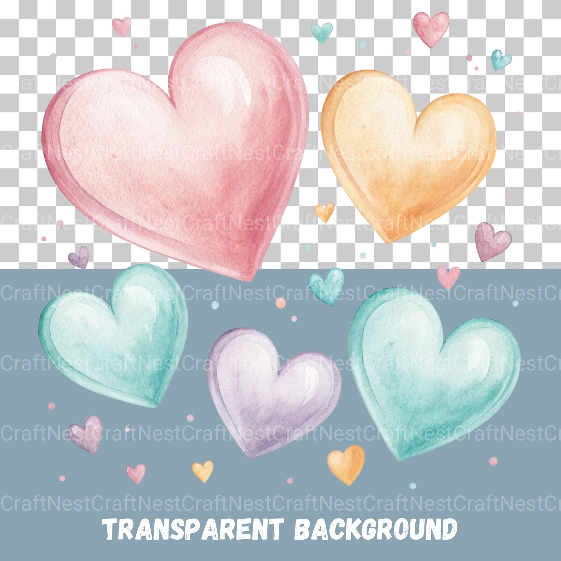 Pastel Nursery Decor Clipart Bundle - CraftNest - Digital Crafting and Art