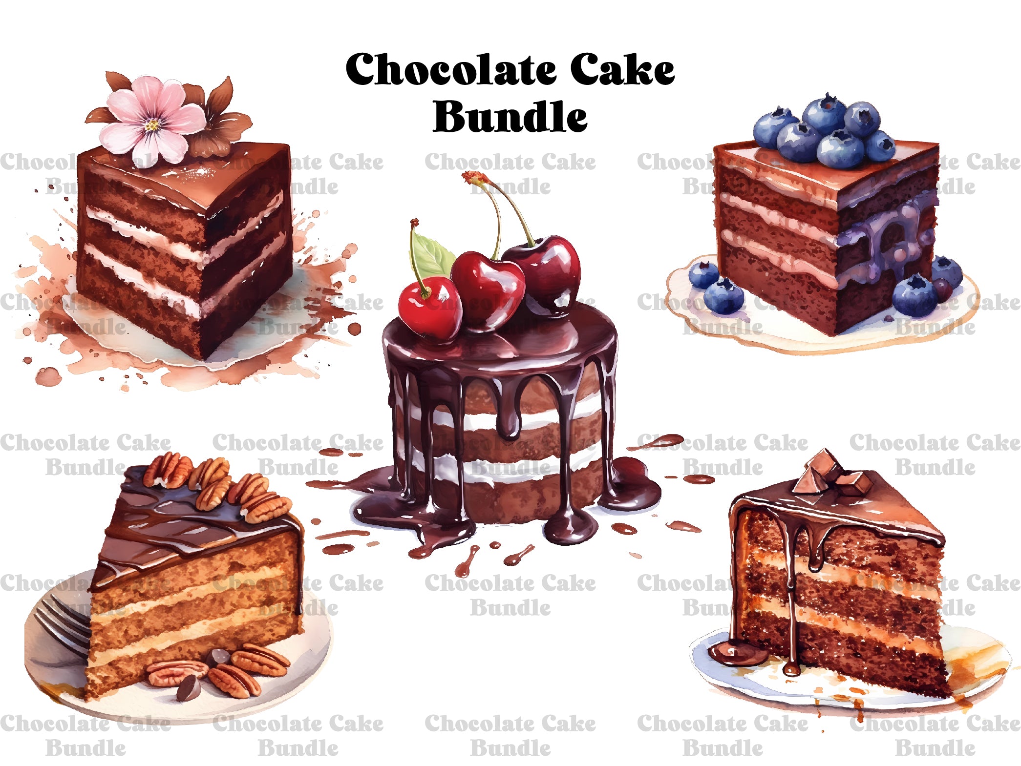 Chocolate Cake Clipart - CraftNest