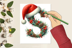 Christmas Alphabet Clipart Bundle 1 - CraftNest - Digital Crafting and Art