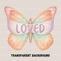 Butterfly Faith Clipart Bundle - CraftNest - Digital Crafting and Art