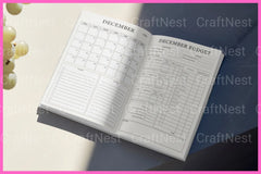 Monthly Budget Planner - CraftNest - Digital Crafting and Art