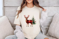 Deer Buffalo Plaid Clipart Bundle - CraftNest - Digital Crafting and Art