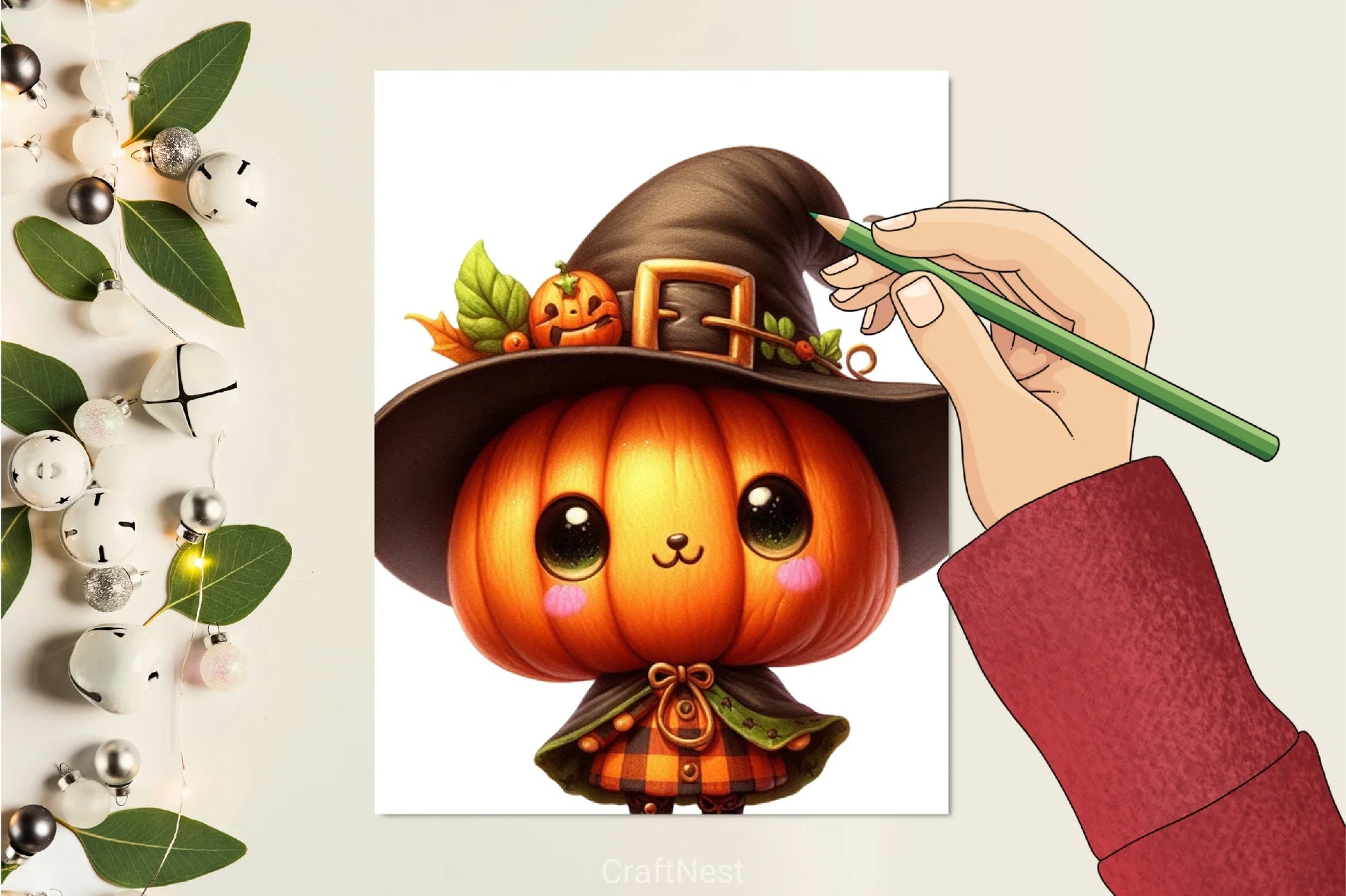 Cute Halloween Pumpkins Clipart Bundle - CraftNest - Digital Crafting and Art