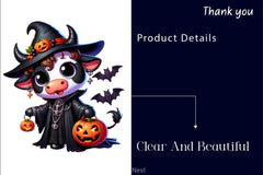 Halloween Cows Clipart Bundle - CraftNest - Digital Crafting and Art