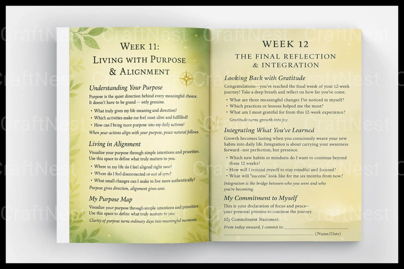 Reclaim Your Focus in 12 Weeks - CraftNest - Digital Crafting and Art