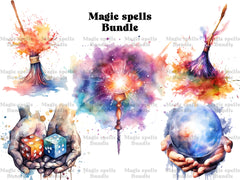 Magic Spells Clipart - CraftNest