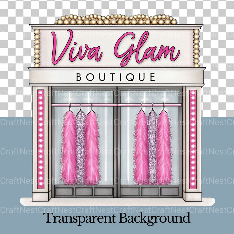 Village Shops Las Vegas Clipart Bundle - CraftNest - Digital Crafting and Art