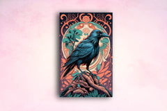 Art Nouveau Raven Clipart Bundle - CraftNest - Digital Crafting and Art