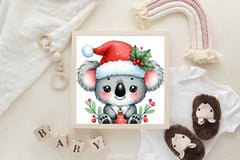 Christmas Koala Clipart Bundle 1 - CraftNest - Digital Crafting and Art