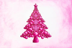 Pink Glam Christmas Tree Clipart Bundle - CraftNest - Digital Crafting and Art