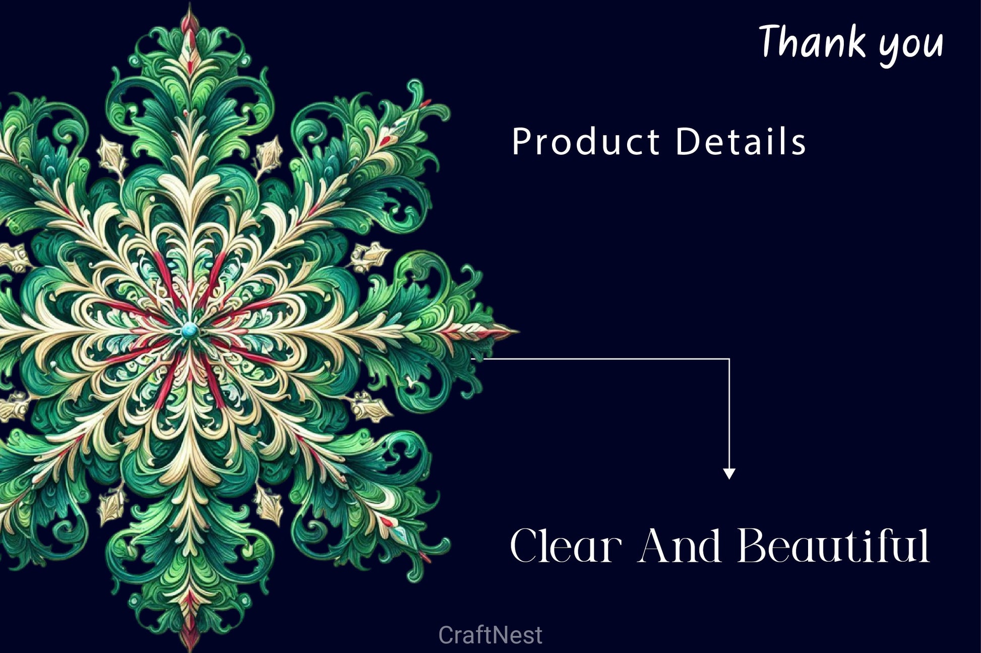 Snowflake Clipart Bundlec 3 - CraftNest - Digital Crafting and Art