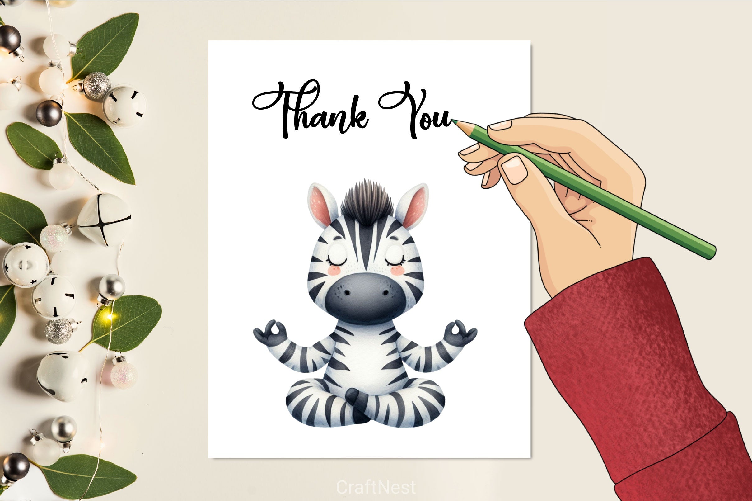 Cute Yoga Animals Clipart Bundle - CraftNest - Digital Crafting and Art