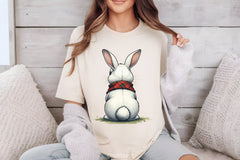 Bunny Back View Clipart Bundle 2 - CraftNest - Digital Crafting and Art