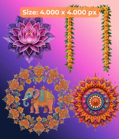 Premium Diwali Clipart Bundle - CraftNest - Digital Crafting and Art