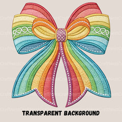 Embroidery Style Bows Clipart Bundle - CraftNest - Digital Crafting and Art