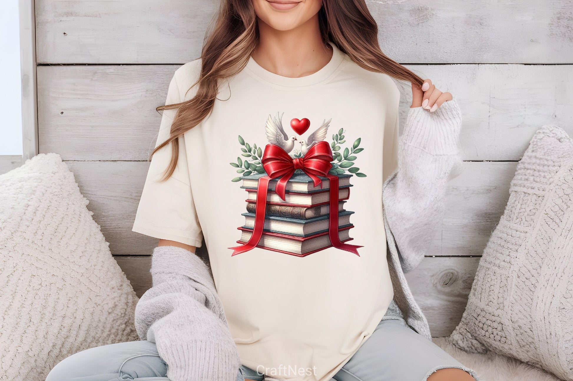 Valentine's Books Clipart Bundle - CraftNest - Digital Crafting and Art