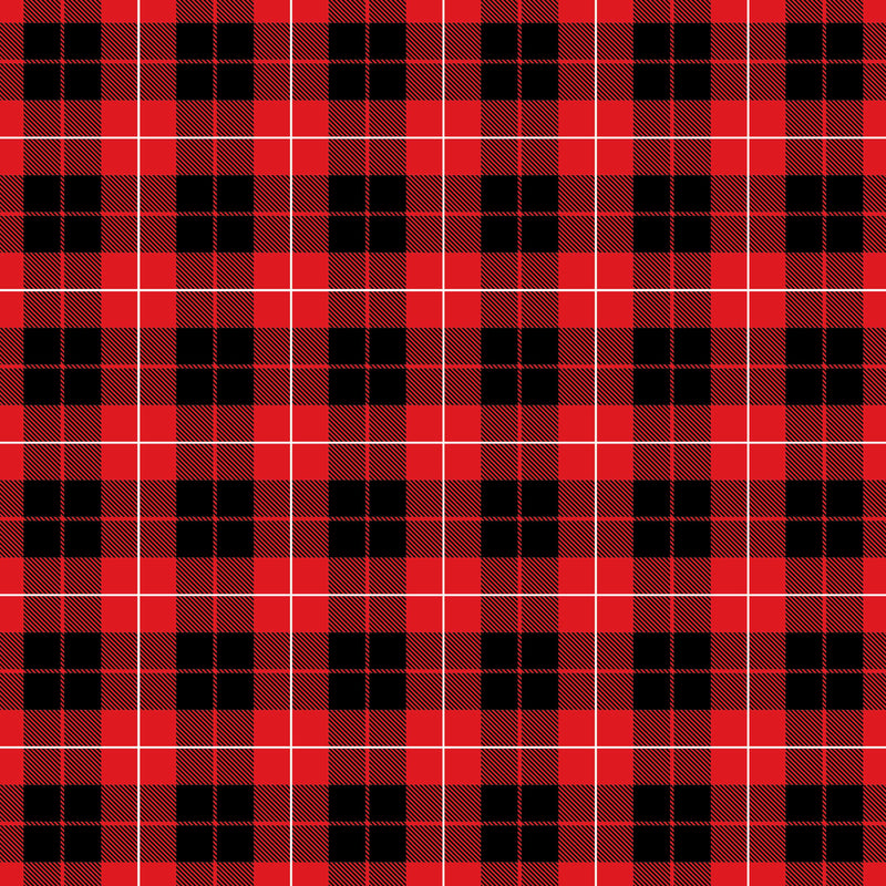 Christmas Cottage Seamless Digital Paper - CraftNest - Digital Crafting and Art