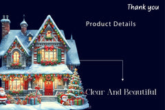Christmas House Santa House Clipart Bundle - CraftNest - Digital Crafting and Art
