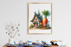 Fantasy Carrot House Clipart Bundle - CraftNest - Digital Crafting and Art