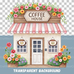 Village Shops Clipart Bundle - CraftNest - Digital Crafting and Art
