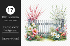 Garden Fences Clipart Bundle - CraftNest - Digital Crafting and Art