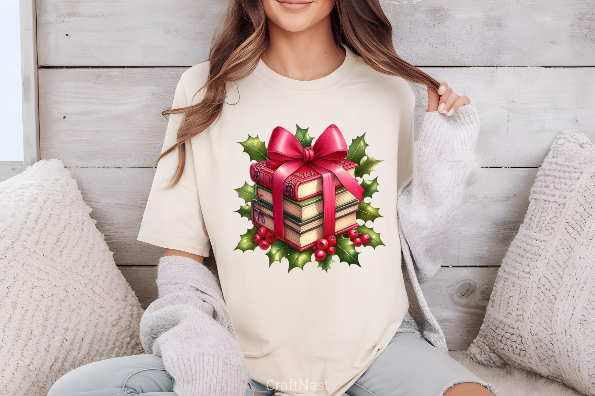 Christmas Book Set Clipart Bundle - CraftNest - Digital Crafting and Art