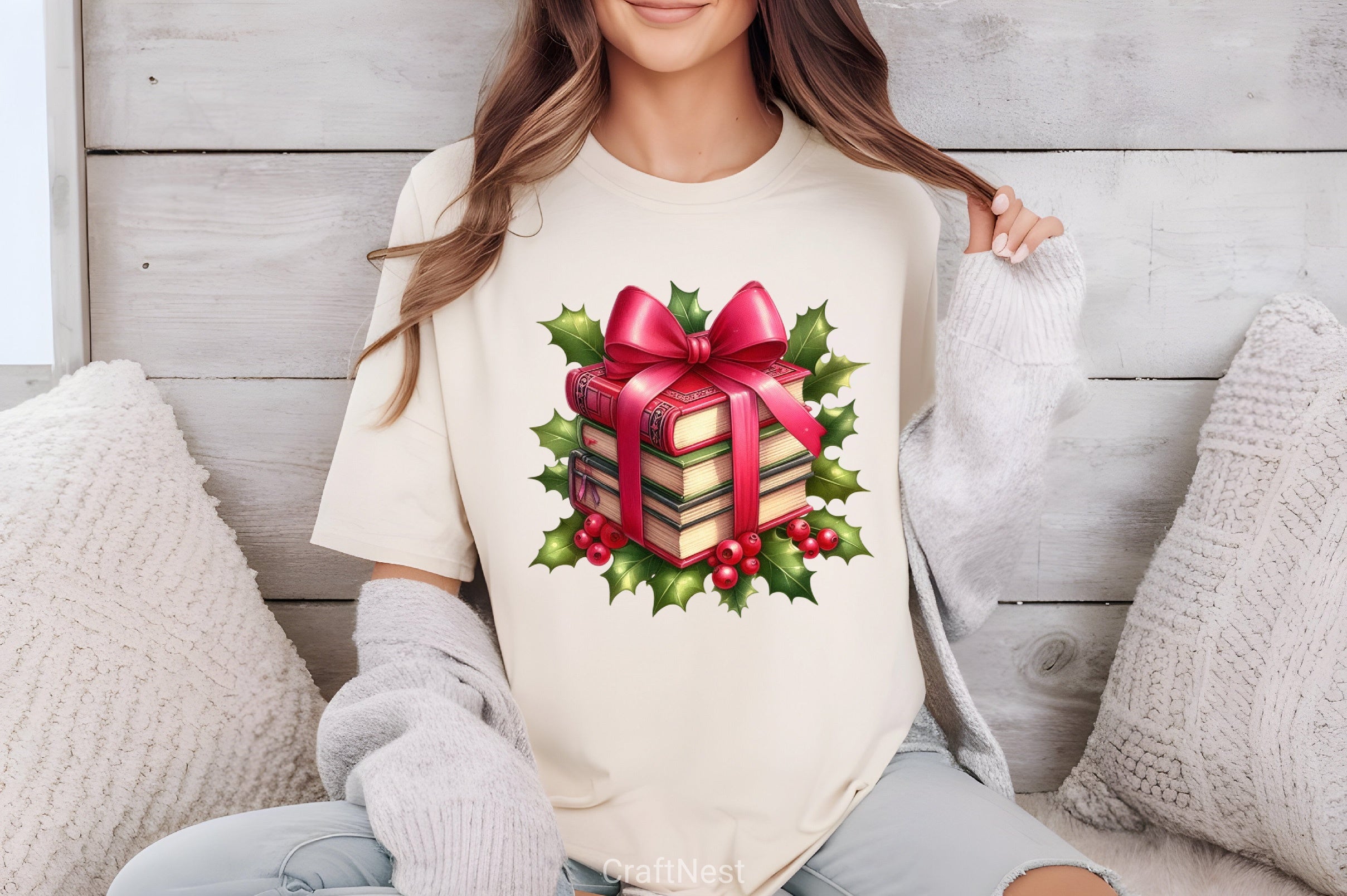 Christmas Book Set Clipart Bundle - CraftNest - Digital Crafting and Art