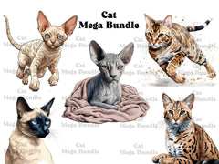 Cats Clipart - CraftNest